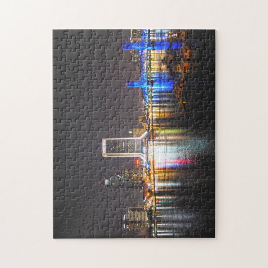 Jacksonville Florida Skyline Legpuzzel (Verticaal)
