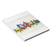 Jacksonville Florida Skyline Notitieblok (Schuin)