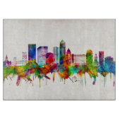 Jacksonville Florida Skyline Snijplank (Voorkant)