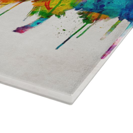 Jacksonville Florida Skyline Snijplank (Hoek)