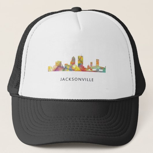 JACKSONVILLE, FLORIDA SKYLINE WB1 TRUCKER PET (Voorkant)