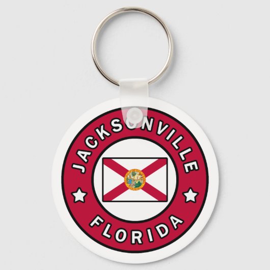 Jacksonville Florida Sleutelhanger (Voorkant)