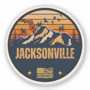 Jacksonville, Florida Sticker