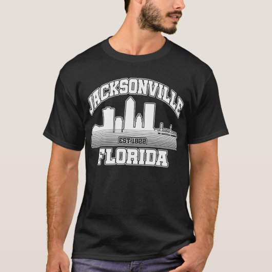 Jacksonville, Florida T-shirt (Voorkant)
