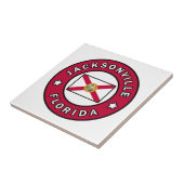 Jacksonville Florida Tegeltje (Zijkant)