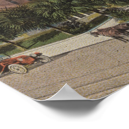 Jacksonville, Florida - Uitzicht buiten de stad Poster (Hoek)