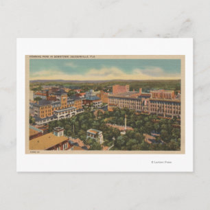 Jacksonville, Florida - Uitzicht van Hemming Briefkaart