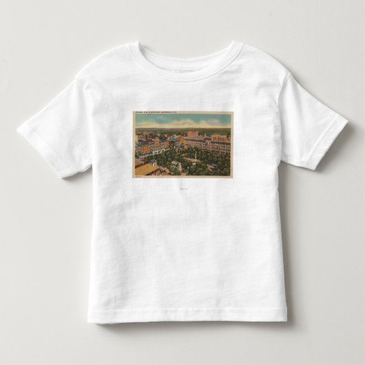 Jacksonville, Florida - Uitzicht van Hemming Kinder Shirts (Voorkant)