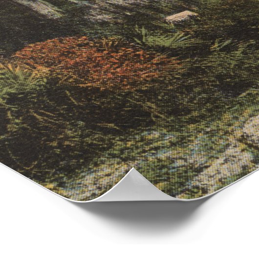 Jacksonville, Florida - Uitzicht van John Anderson Poster (Hoek)