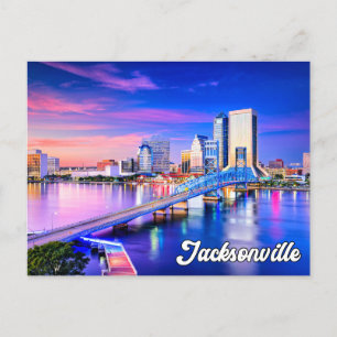 Jacksonville, Florida, Verenigde Staten Briefkaart