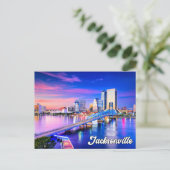 Jacksonville, Florida, Verenigde Staten Briefkaart (Staand voorkant)