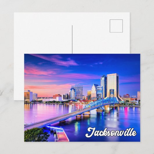 Jacksonville, Florida, Verenigde Staten Briefkaart (Voorkant / Achterkant)