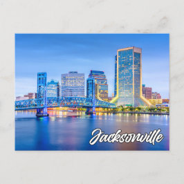 Jacksonville, Florida, Verenigde Staten Briefkaart