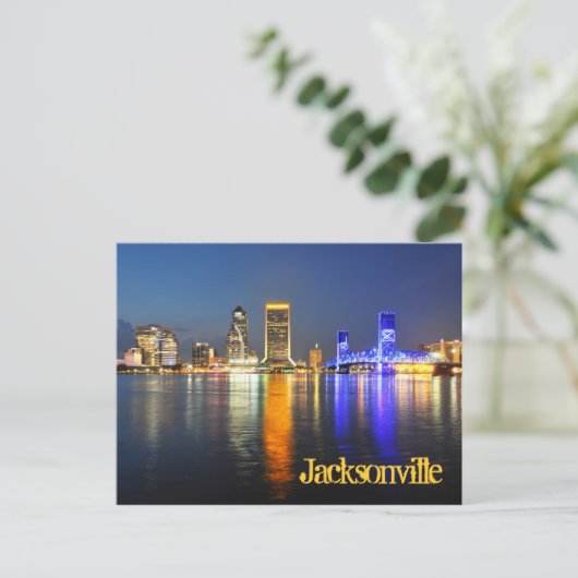 Jacksonville, Florida, VS Briefkaart (Staand voorkant)