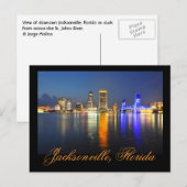 Jacksonville, Florida, VS Briefkaart (Voorkant / Achterkant)