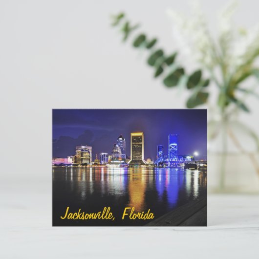 Jacksonville, Florida, VS Briefkaart (Staand voorkant)