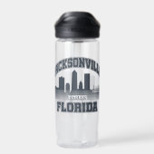 Jacksonville, Florida Waterfles (Achterkant)