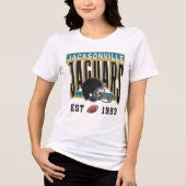 Jacksonville Jaguars Vintage Helm T-shirt (Voorkant)