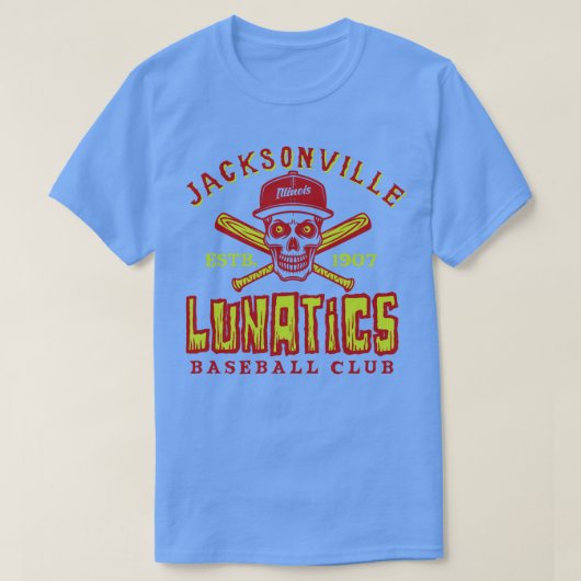Jacksonville Lunatics T-shirt (Design voorkant)