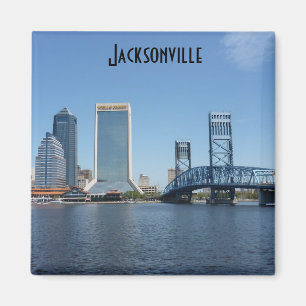 Jacksonville Main Street Bridge foto magneet Jax