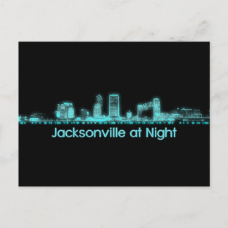 Jacksonville Skyline Briefkaart
