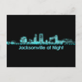 Jacksonville Skyline Briefkaart (Voorkant)