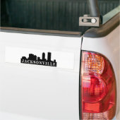 Jacksonville Skyline Bumpersticker (Op Truck)