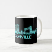Jacksonville Skyline Koffiemok (Voorkant rechts)