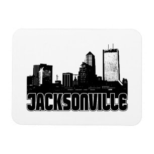 Jacksonville Skyline Magneet