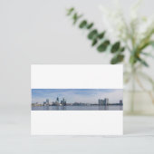 jacksonville skyline panoramisch briefkaart (Staand voorkant)