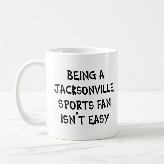 jacksonville sports fan, being koffiemok (Links)