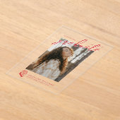 Jacksonville State University Afstuderen Acryl Uitnodigingen (Laagn)