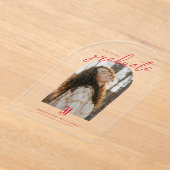 Jacksonville State University Afstuderen Acryl Uitnodigingen (Laagn)