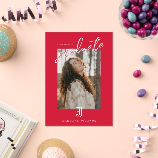 Jacksonville State University Afstuderen Acryl Uitnodigingen (Insitu (Viering))