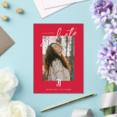 Jacksonville State University Afstuderen Acryl Uitnodigingen (Insitu (Huwelijk))