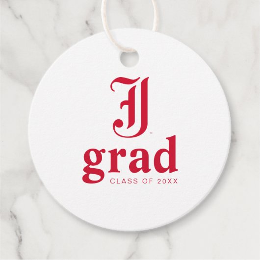 Jacksonville State University Afstuderen Bedankjes Labels (Voorkant)