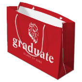 Jacksonville State University Afstuderen Groot Cadeauzakje (Achterkant Gekanteld)