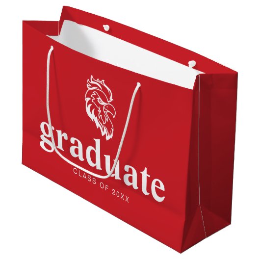 Jacksonville State University Afstuderen Groot Cadeauzakje (Voorkant Gekanteld)