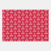 Jacksonville State University Afstuderen Inpakpapier Vel (Voorkant 3)