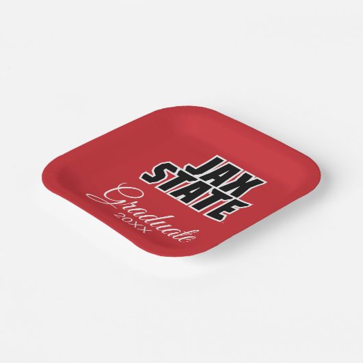 Jacksonville State University Afstuderen Papieren Bordje (Gebogen)