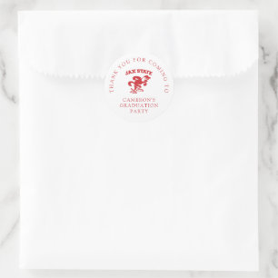 Jacksonville State University Afstuderen Ronde Sticker