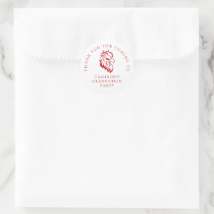 Jacksonville State University Afstuderen Ronde Sticker