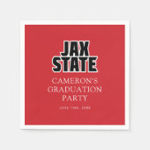 Jacksonville State University Afstuderen Servet (Voorkant)