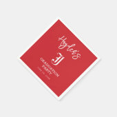 Jacksonville State University Afstuderen Servet (Hoek)