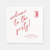 Jacksonville State University Afstuderen Servet (Voorkant)