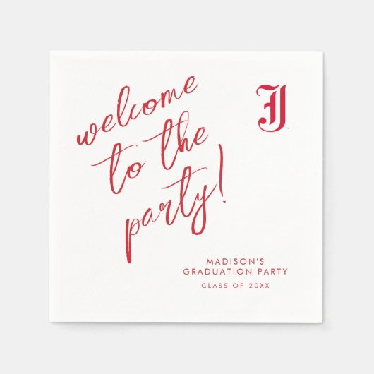 Jacksonville State University Afstuderen Servet (Voorkant)