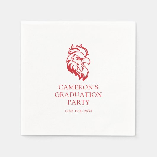 Jacksonville State University Afstuderen Servet (Voorkant)