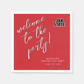 Jacksonville State University Afstuderen Servet (Voorkant)