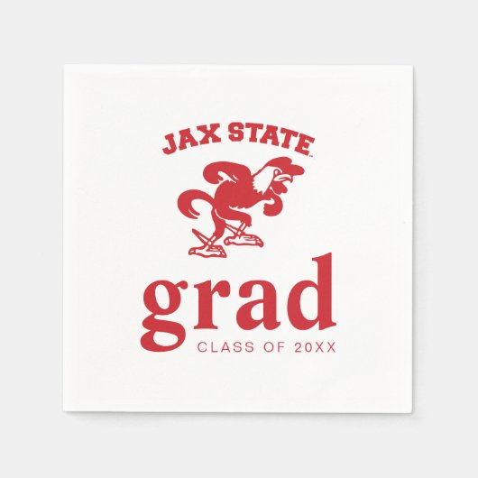 Jacksonville State University Afstuderen Servet (Voorkant)
