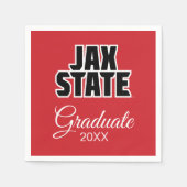 Jacksonville State University Afstuderen Servet (Voorkant)